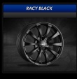 COM4WHEELS - RACY BLACK